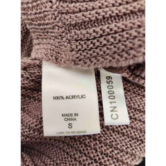NY & Company women's small tank top knit lightweight pullover brown neutral - Picture 4 of 5
